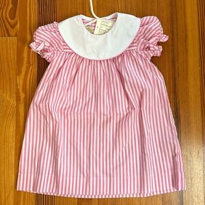 NWT The Beaufort Bonnet Company pink collar dress